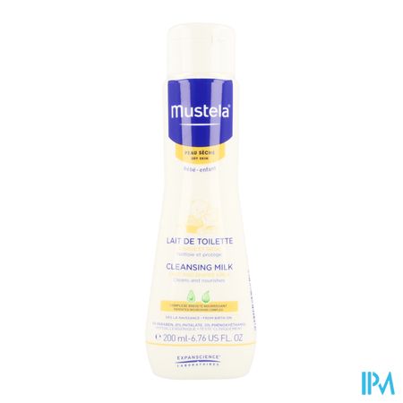 Mustela Ps Toiletmelk Fl 200ml - Afbeelding 4