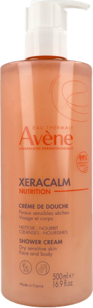 Avene Xeracalm Nutrition Douche Cr 500ml - Afbeelding 3