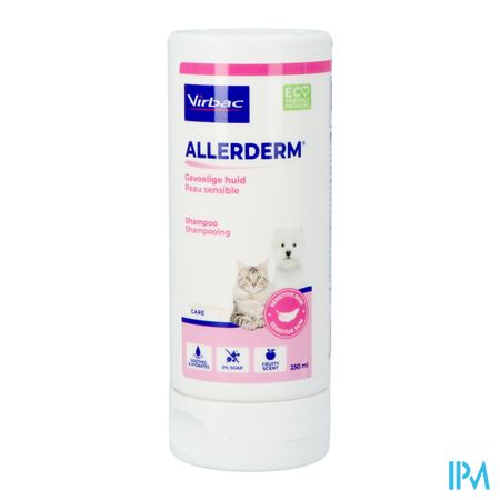 Allerderm Sensitive Skin Sh Hond+kat 250ml - Afbeelding 2