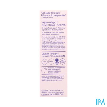 Caudalie Resveratrol Lift Verstevig.lift.serum30ml - Afbeelding 2