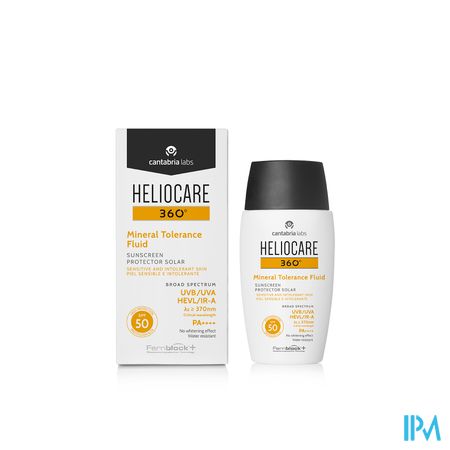 Heliocare 360° Mineral Tolerance Fluid Ip50 50ml - Afbeelding 4