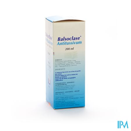 Balsoclase Antitussivum Drink Opl Zon/suiker 200ml - Afbeelding 3