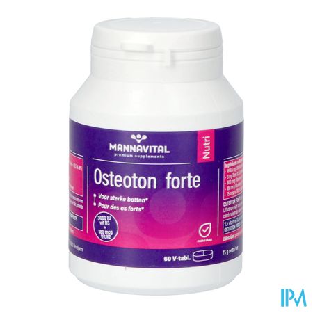 Mannavital Osteoton Forte Comp 60 - Afbeelding 7