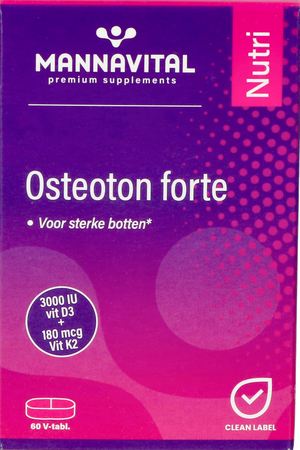 Mannavital Osteoton Forte Comp 60 - Afbeelding 9