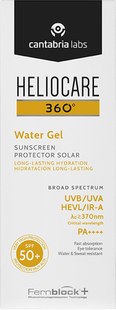 Heliocare 360 Water Gel Spf50+ 50ml - Afbeelding 9