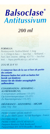 Balsoclase Antitussivum Drink Opl Zon/suiker 200ml - Afbeelding 5