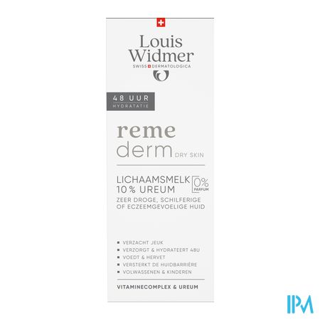 Widmer Remederm Lichaamsmelk 10%urea N/parf 200ml - Afbeelding 2