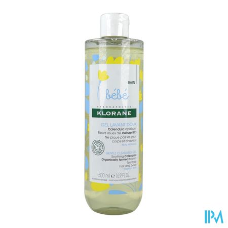 Klorane Bb Zacht Reinigingsgel 500ml - Afbeelding 3