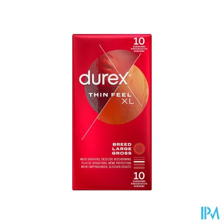 Durex Thin Feel Xl Condoms 10 - Afbeelding 2