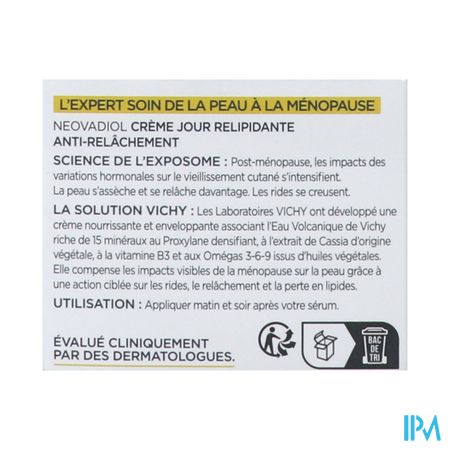 Vichy Neovadiol Post Menopause Dagcreme Pot 50ml - Afbeelding 5