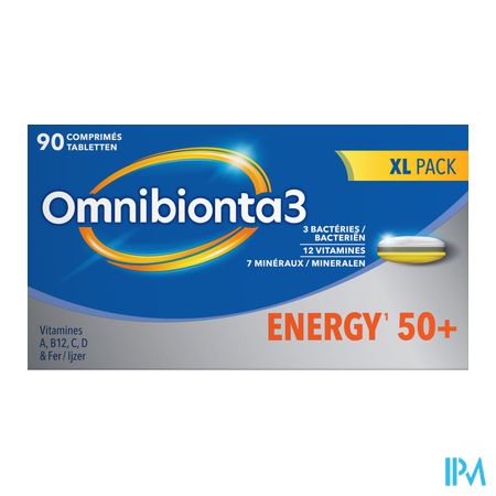 Omnibionta 3 Energy 50+ Tabl 90 - Afbeelding 2