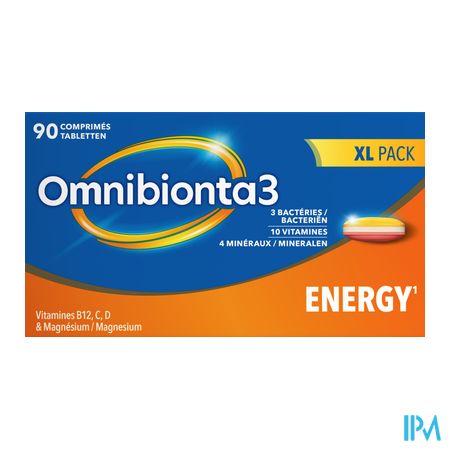 Omnibionta 3 Energy Tabl 90 - Afbeelding 2