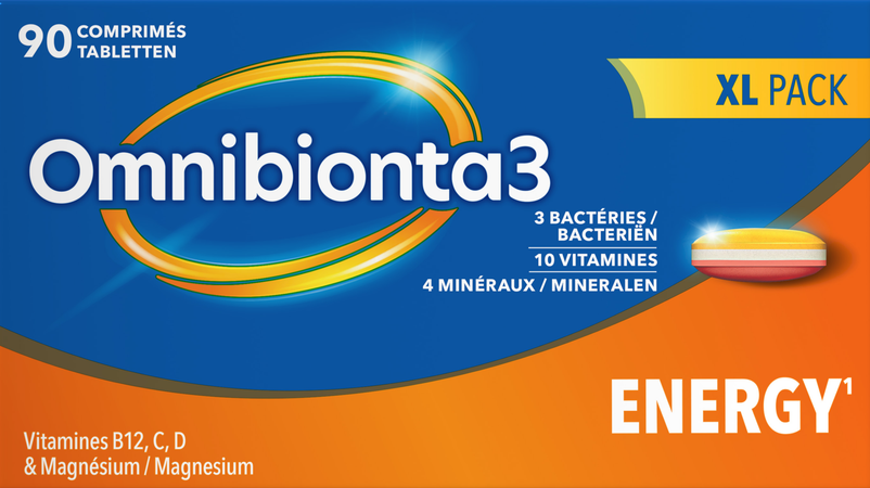 Omnibionta 3 Energy Tabl 90 - Afbeelding 3