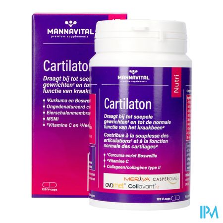 Mannavital Cartilaton V-caps 120 - Afbeelding 10