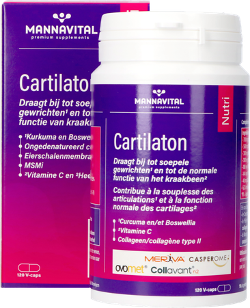 Mannavital Cartilaton V-caps 120 - Afbeelding 12