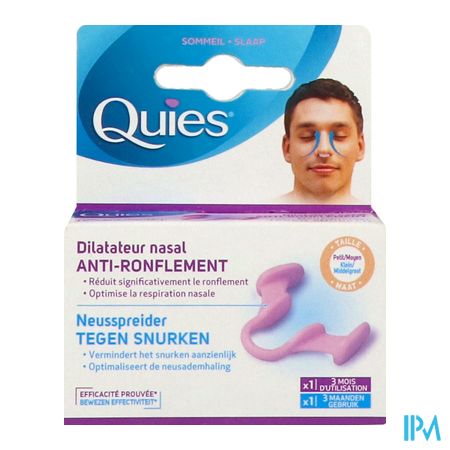 Quies A/snurk Neusspreider Small/medium 1 - Afbeelding 3