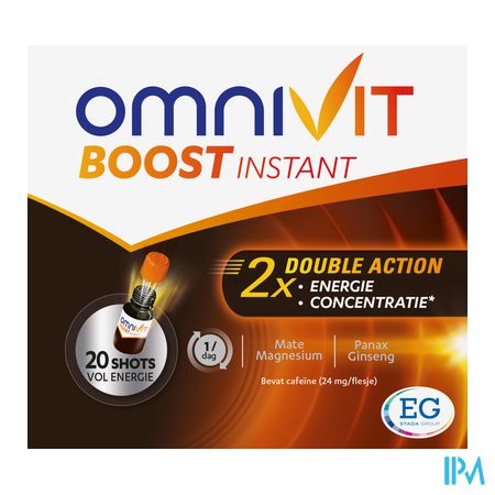Omnivit Boost Instant Fl 20X15Ml - Afbeelding 2