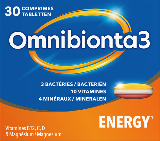 Omnibionta 3 Energy Tabl 30 - Afbeelding 3