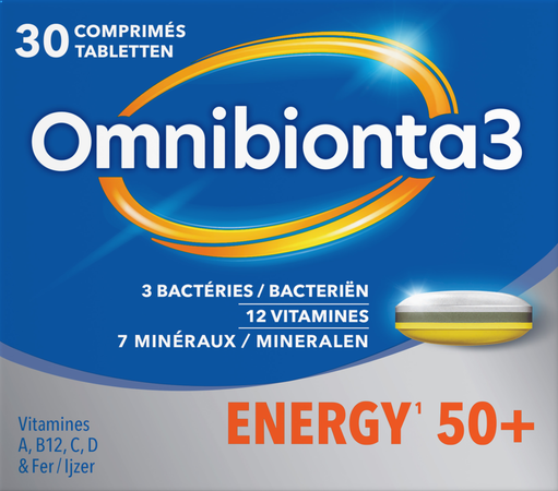 Omnibionta 3 Energy 50+ Tabl 30 - Afbeelding 3
