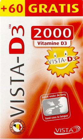 Vista D3 2000 Promo Smelttabl 120 + 60 Gratis - Afbeelding 3