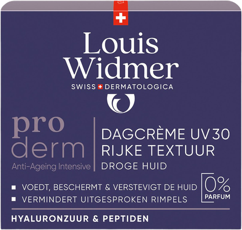 Widmer Proderm Dagcrème Uv 30 Rijke Textuur Zonder Parfum 50ml - Afbeelding 3