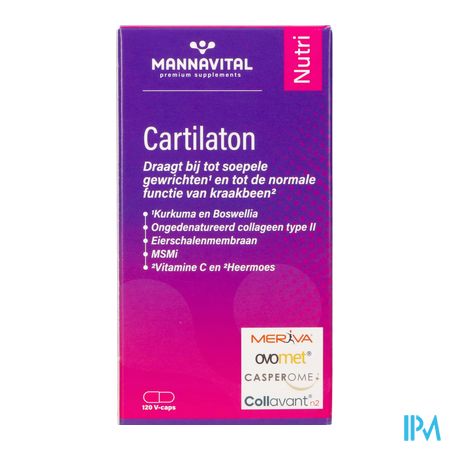 Mannavital Cartilaton V-caps 120 - Afbeelding 5