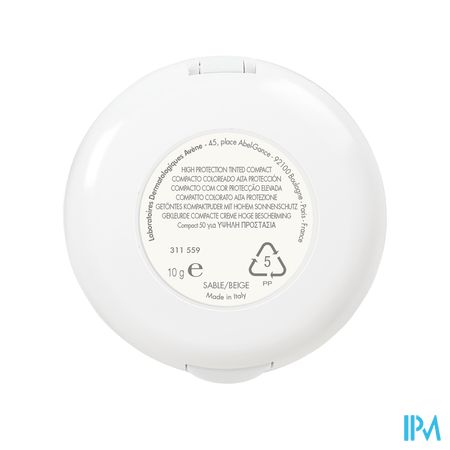 Avene Zon Compact Getint Spf50+ Zand 10g - Afbeelding 7