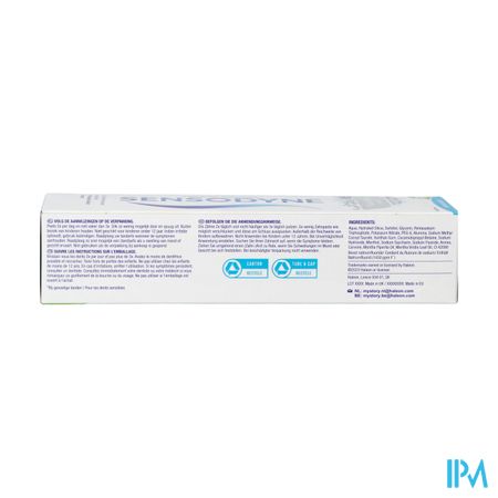 Sensodyne Gentle Withening Tandpasta Tube 75ml Nf - Afbeelding 3