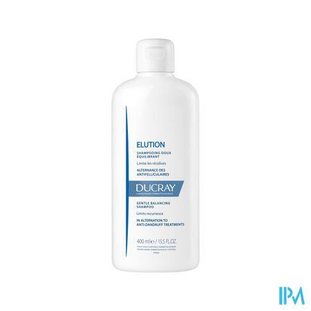 Ducray Elution Sh Zacht Evenwichtherstel. 400ml Nf - Afbeelding 3