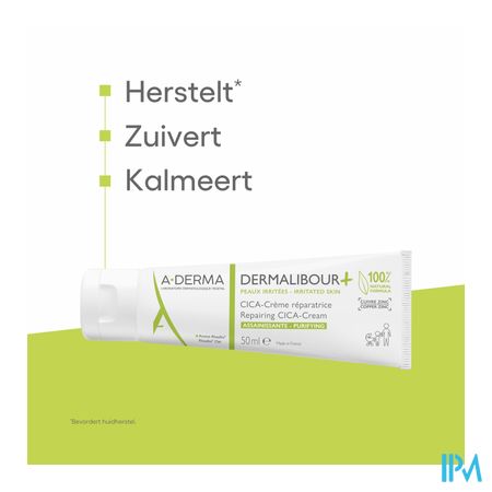 Aderma Dermalibour+ Herstellende Creme Tube 50ml - Afbeelding 9