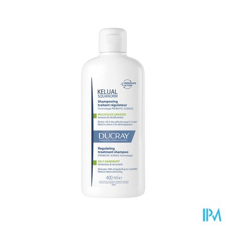 Ducray Kelual Squanorm Sh Vette Schilfers 400ml - Afbeelding 4