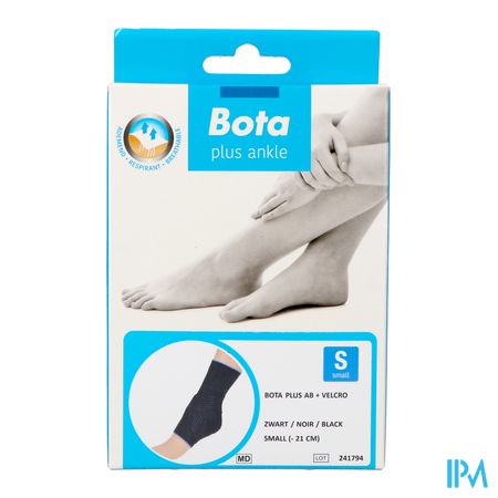 Bota Plus Enkelstuk+velcro Zwart S <21cm - Afbeelding 3