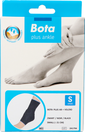 Bota Plus Enkelstuk+velcro Zwart S <21cm - Afbeelding 5