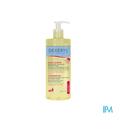 Dexeryl Wasolie Pump Fl 500ml - Afbeelding 2