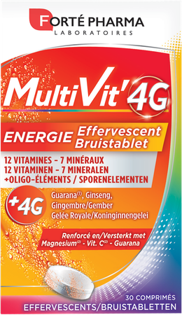 Multivit' 4g Energie Bruistabl. 30 - Afbeelding 3