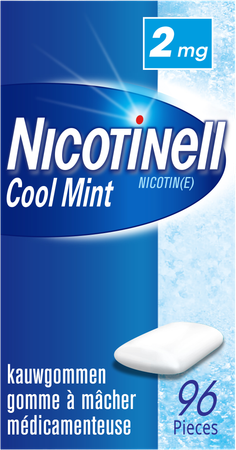 Nicotinell Cool Mint 2mg Kauwgom 96 - Afbeelding 5