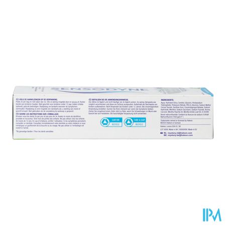 Sensodyne Gentle Withening Tandpasta Tube 75ml Nf - Afbeelding 5