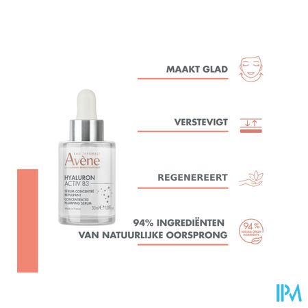 Avene Hyaluron Activ B3 Geconc. Opvul. Serum 30ml - Afbeelding 12