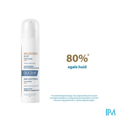 Ducray Melascreen Eclat Creme Licht Ip15 40ml - Afbeelding 10