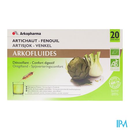Arkofluide Artisjok Amp 20x15ml - Afbeelding 2