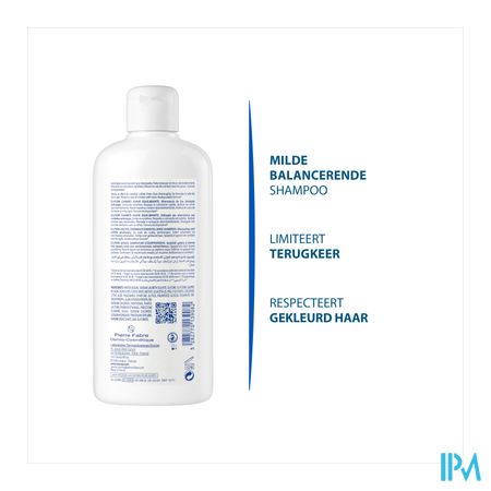 Ducray Elution Sh Zacht Evenwichtherstel. 400ml Nf - Afbeelding 7