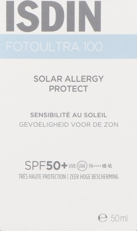 Isdin Foto Ultra 100 Solar Allergy Protect 50ml - Afbeelding 8