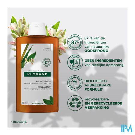 Klorane Capil. Sh Galanga 200ml - Afbeelding 8