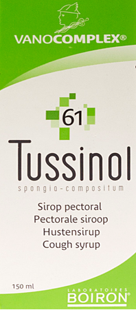 Vanocomplex N61 Tussinol Sir 150ml Unda - Afbeelding 3