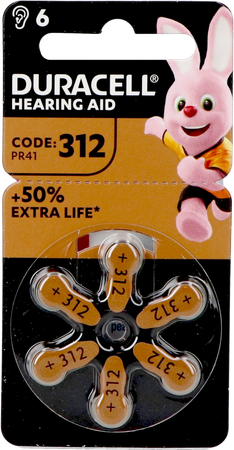 Duracell Easytab Hoorbatterij Da312 6 Bruin - Afbeelding 9
