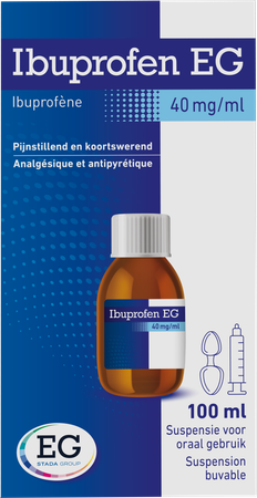 Ibuprofen EG 40 Mg/Ml Susp Oraal Gebruik 100 Ml - Afbeelding 6
