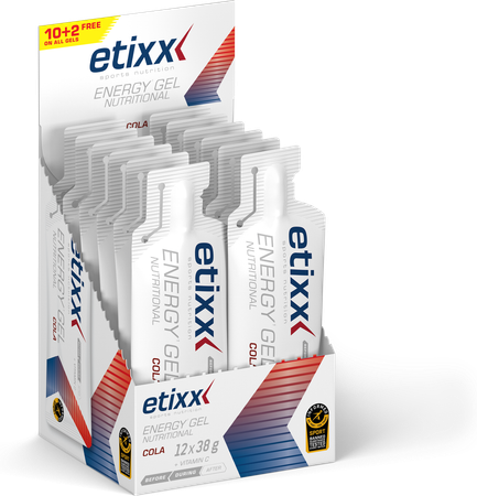 Etixx Nutritional Energy Gel Cola 12x38g - Afbeelding 6