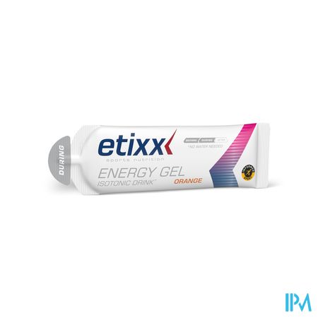 Etixx Isotonic Drink Energy Gel Orange 1x60ml - Afbeelding 2