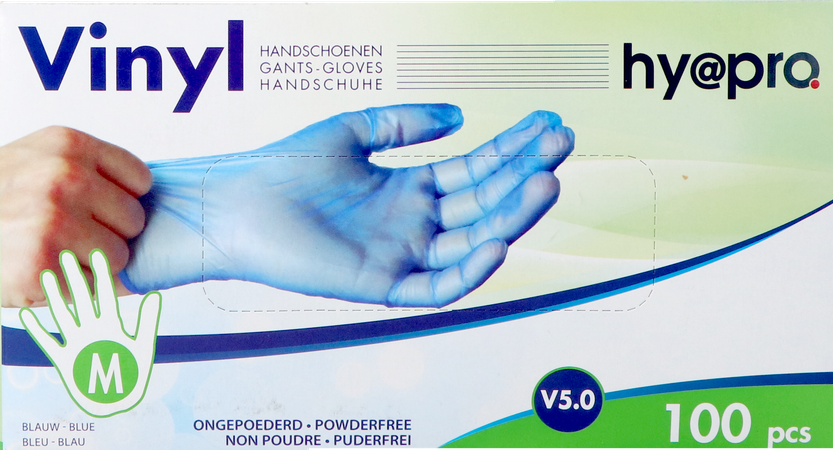 Pharmex Handschoenen Blauw Vinyl M Poedervrij 100 - Afbeelding 5